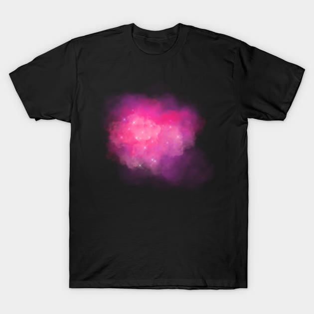 Dream Galaxy Pink T-Shirt by Whimsical Splendours